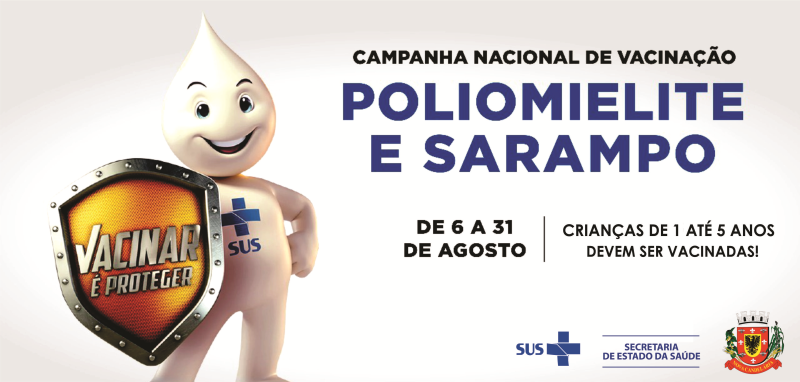 SE TEM INFÂNCIA, TEM VACINAÇÃO